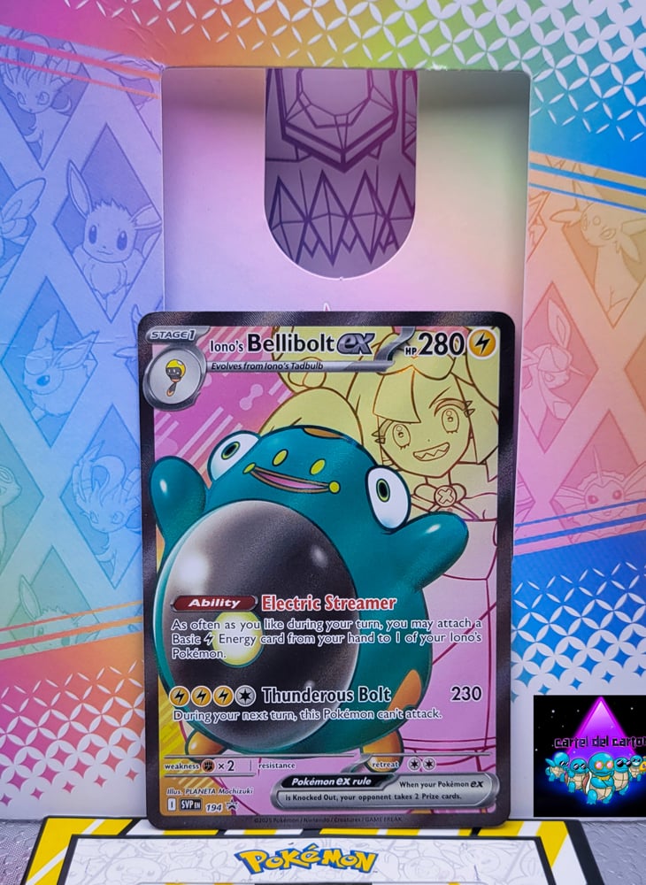 Image of Iono's Bellibolt Ex Ultra Rare Journey Together NM