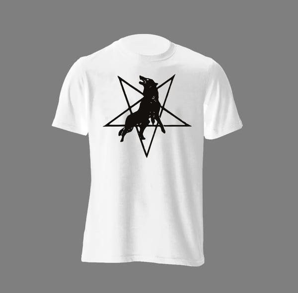 Image of Marduk - Wolf Pentagram shirt