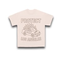 Image 1 of PROTECT L.A Protest Coloring tee