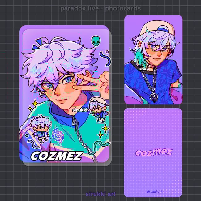 Paralive Bae & Cozmez photocards