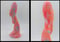 Image of slick drip in neon creamsicle | M