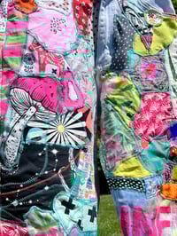 Image 3 of "Offline" patchwork jeans