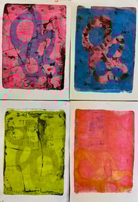 Image 2 of Image Transfer on the Gelliplate at Clevedon Craft Centre on 26/07/25
