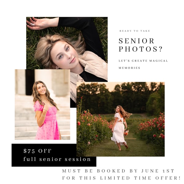 Image of $75 OFF FULL SENIOR PORTRAIT SESSION