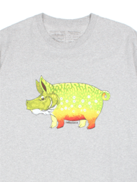 Image 3 of Vintage 00s Patagonia Trout Pig Tee - Grey