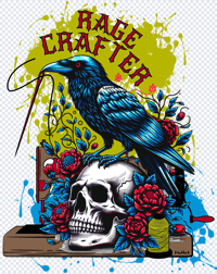 Rage Crafter Sticker - PRE order Sample 