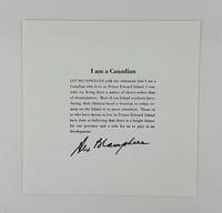 Image 1 of I am a Canadian