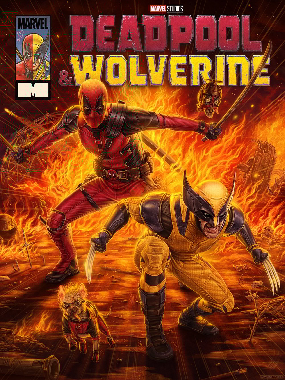 Deadpool and Wolverine - Artist proof
