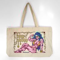 Image 1 of STAY STRONG / oversized XXL tote bag / 100% cotton