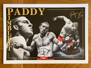 Image of SIGNED PADDY PIMBLETT PRINTS - WHAT NOW