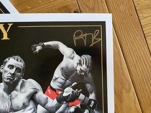 Image of SIGNED PADDY PIMBLETT PRINTS - WHAT NOW