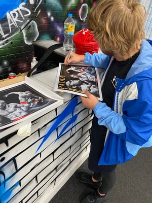 Image of SIGNED PADDY PIMBLETT PRINTS - WHAT NOW