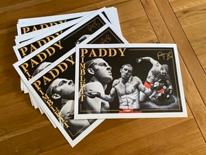Image of SIGNED PADDY PIMBLETT PRINTS - WHAT NOW
