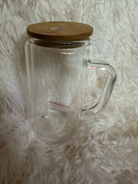 Image 1 of 12 oz snow globe with handle 