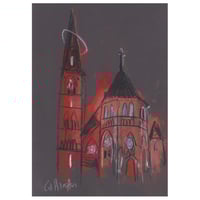 Image 1 of Oran Mor - Pencil, Charcoal and Soft Pastels on Paper 