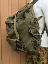 Image 2 of 3-PC Austrian Military Field Pack Set – OD – Used/Issued (Grade 1)