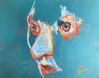 Image 2 of Away - Soft Pastels on Card 
