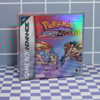 Image 1 of Pokémon Sword & Shield Ultimate GBA – Custom Cartridge + Collector’s Box (No RTC)