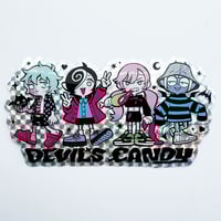 Devil Kids Holo Sticker