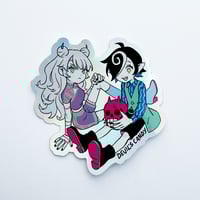 Kazu & Pandora Holo Sticker