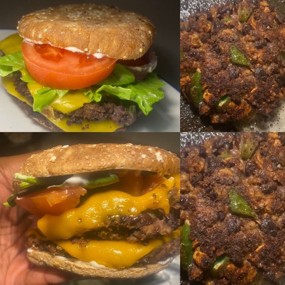 Image of Stuffed Bean Burger Patties (Frozen)