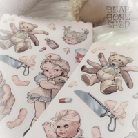 Image 4 of Toy Nurse | Vinyl Sticker Sheet