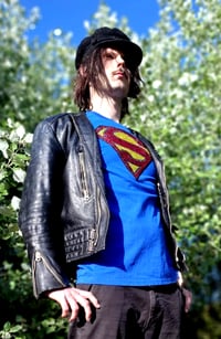 Image 6 of  Customised by hand, Vintage Superman T shirt