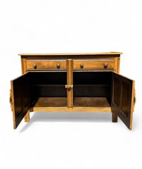 Image 3 of Vintage Ercol Dresser/ Elm Cabinet / Welsh Dresser /Cocktail Display Cabinet