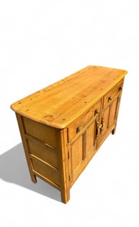 Image 4 of Vintage Ercol Dresser/ Elm Cabinet / Welsh Dresser /Cocktail Display Cabinet