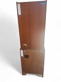 Image 5 of Mid Century Modern Nathan Squares  Cabinet With Detachable Bookcase Cabinet