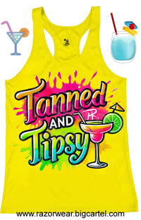 Image 1 of Tanned & Tipsy Tank