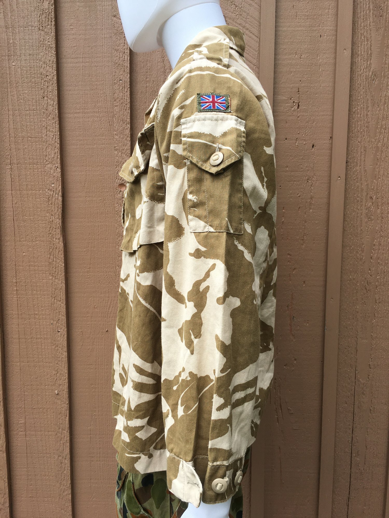 Image of British Army Combat Shirt – Desert DPM Camo – New/Unissued