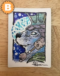 Image 3 of Kitsa Proof w/Drawing