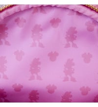 Image 5 of Loungefly Disney Minnie Mouse Straw Cosplay Mini Convertible Bag