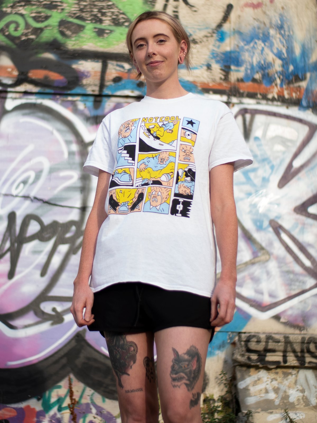 Image of Skate Crash Comic Tee