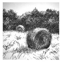 Image 1 of August , ink, framed