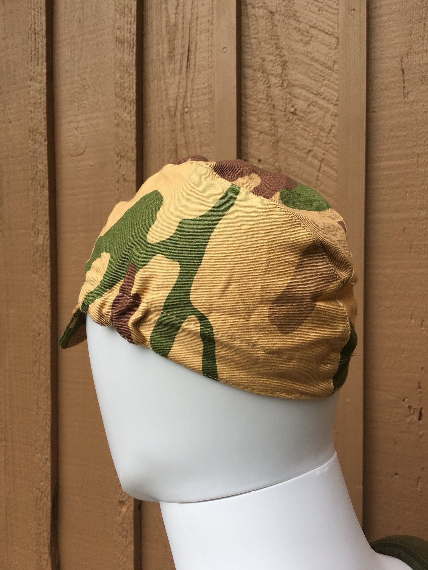 Image of Italian Field Cap - "Mimetico Deserto" Desert camo - New/Unissued
