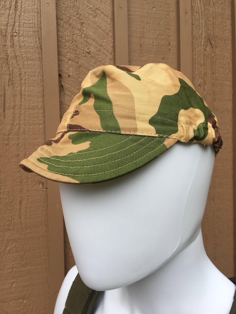 Image of Italian Field Cap - "Mimetico Deserto" Desert camo - New/Unissued