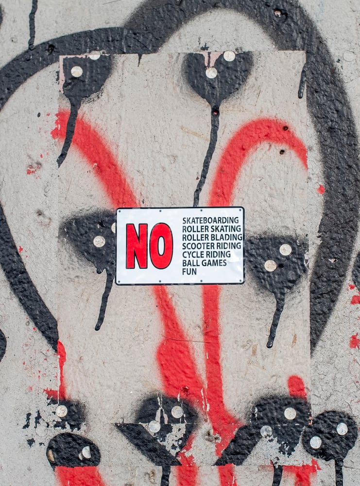 Image of No Fun Sticker