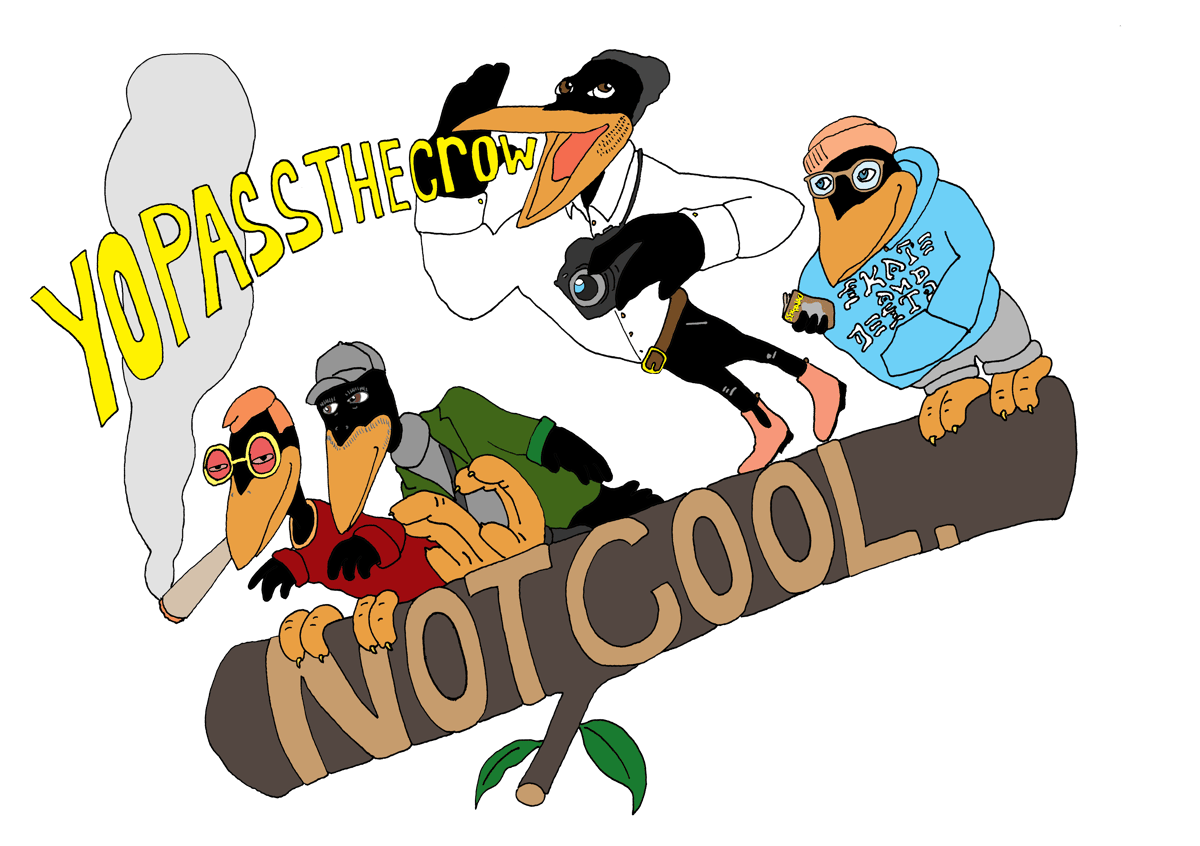 Image of Kaaa Crows Sticker