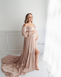 Image 1 of Albina Silk Gown