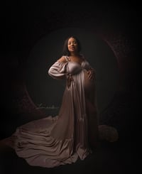 Image 3 of Albina Silk Gown