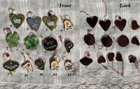 Cross stitch charms