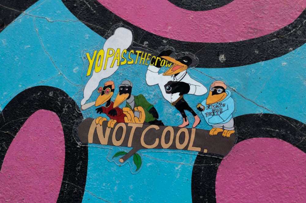 Image of Kaaa Crows Sticker