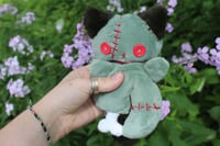 Image 4 of 🪡🧟‍♀️🦴Zombie Button Kitty🦴🧟‍♀️🪡