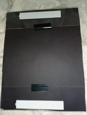 Image of Cloaked Witch Real Animal Blood Painting 