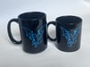 Dancing Batcat Black Mug