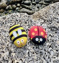 Image 1 of Buzz & Dot – Bee and Ladybug Duo Rock 🐝🐞