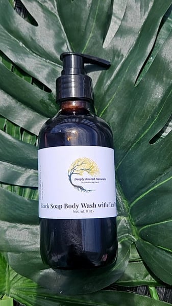 Image of Black Soap Shower Oil 