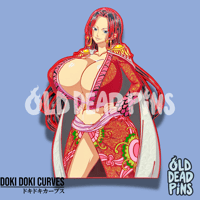 Image 7 of Doki Doki Boa Enamel Pin